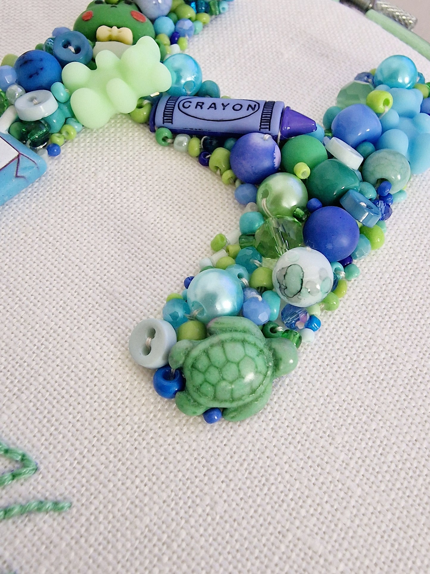 Personalised Initial Bead Hoop