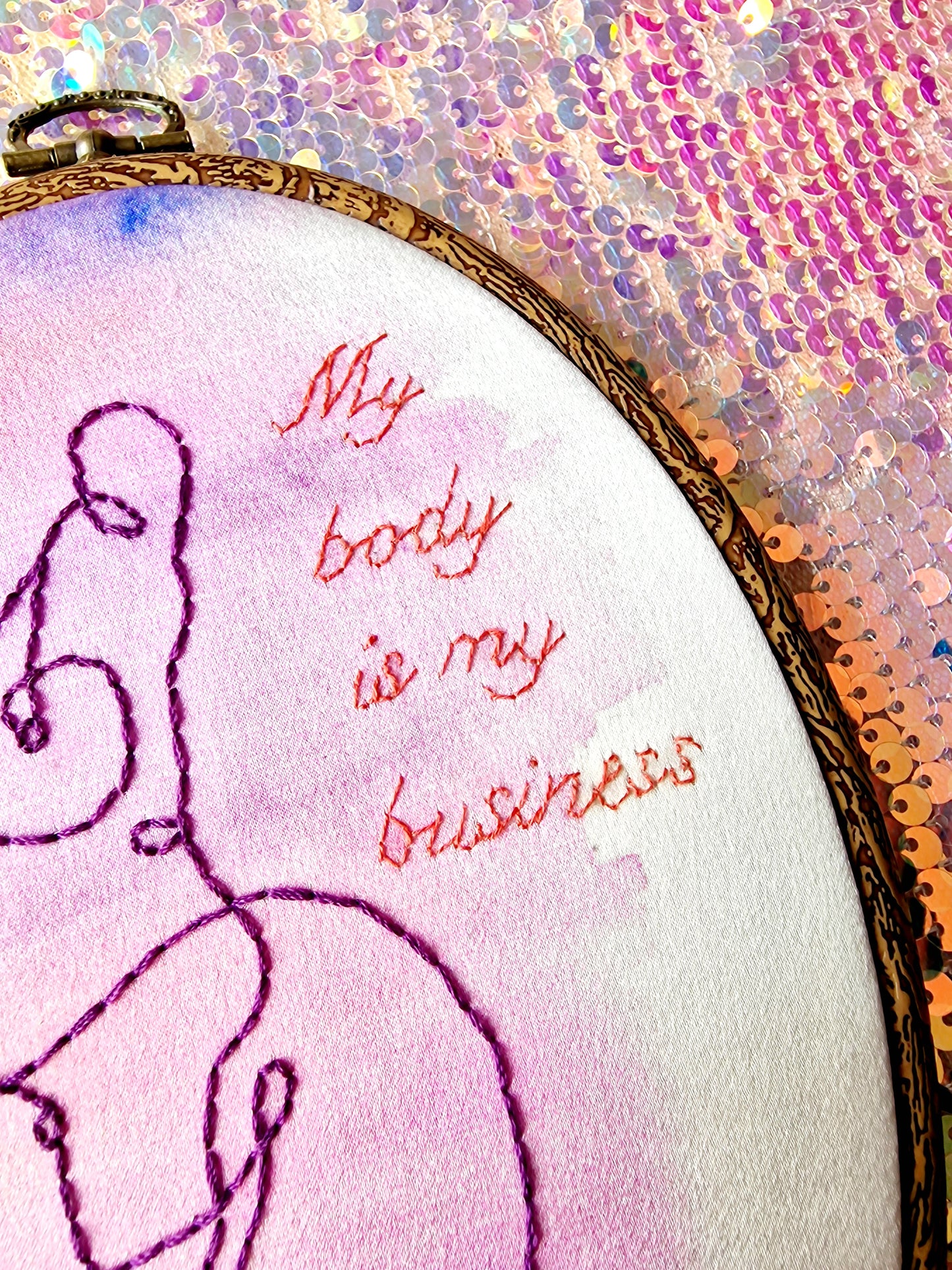 My body my business hoop
