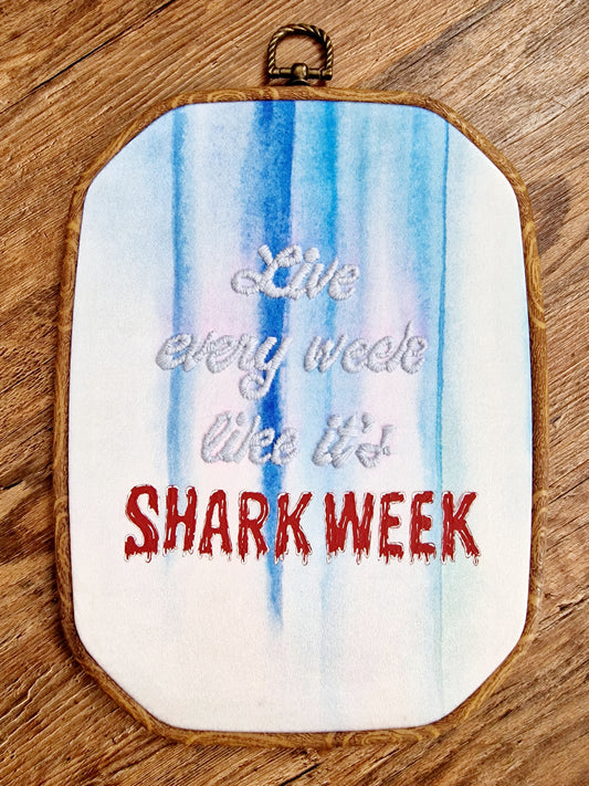 Shark Week Hoop