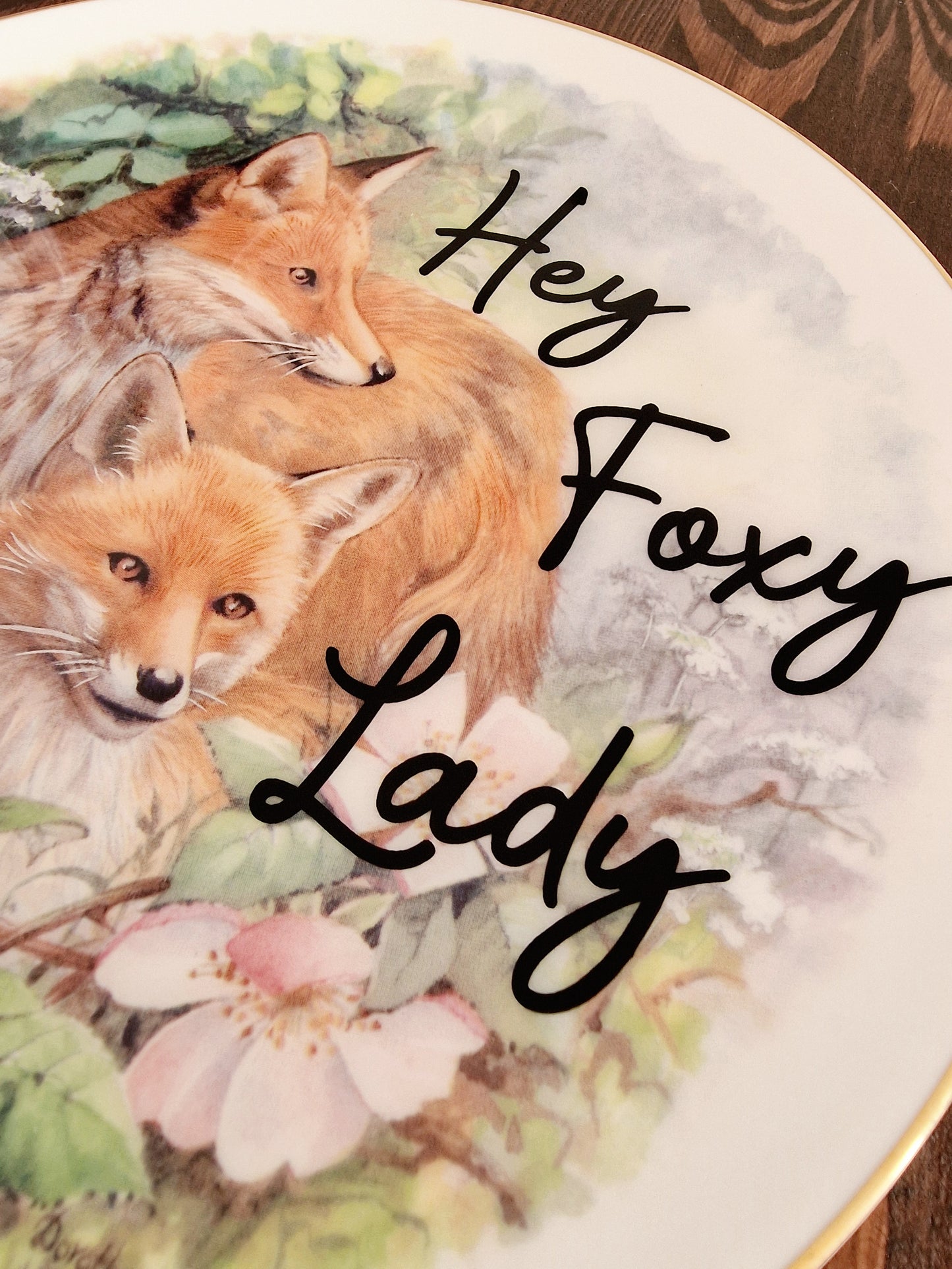 Foxy Lady Wall Plate