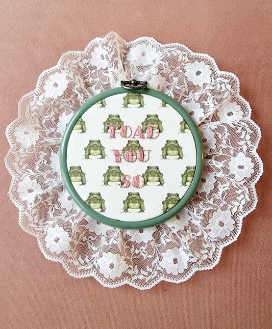 Toad You So Hoop