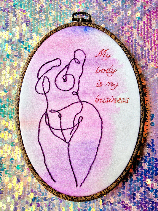 My body my business hoop